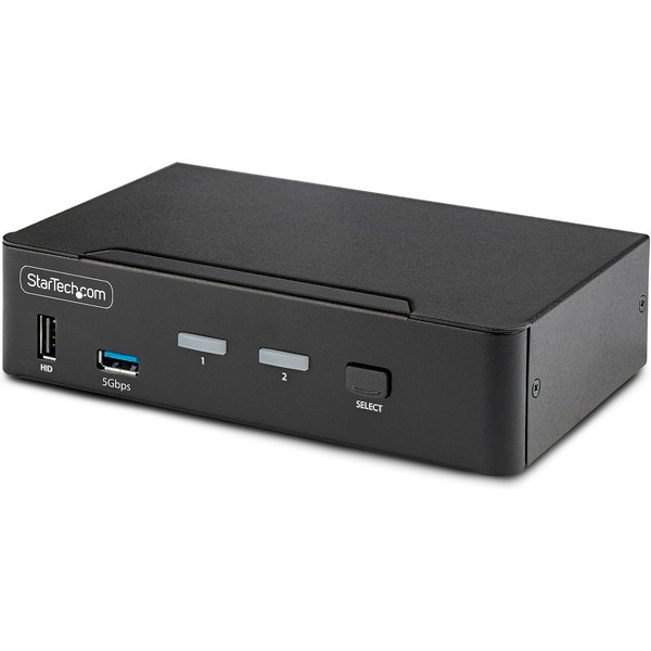 StarTech.com 2-Port DisplayPort KVM Switch. 8K 60Hz / 4K 144Hz. Single
