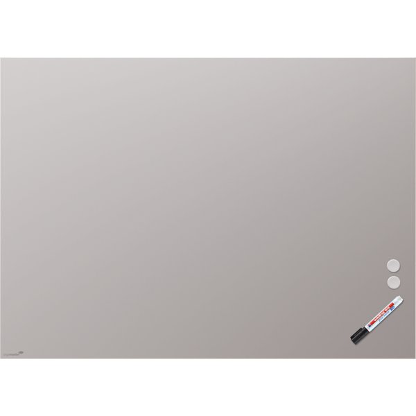 Legamaster MATTE glassboard 90x120cm warm grey