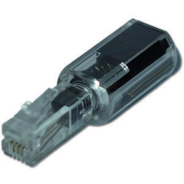 MediaRange Anti-Twist adapter for telephones with plug-in handset. bla
