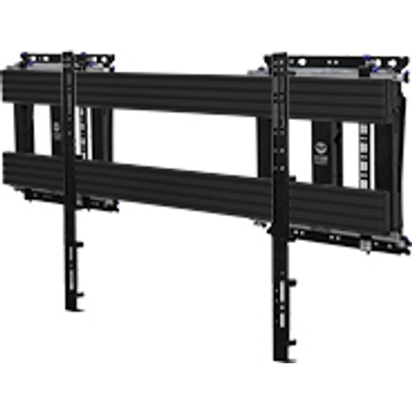 B-Tech Soft-Open Full Service Wall Mount for XXL Displays - Black