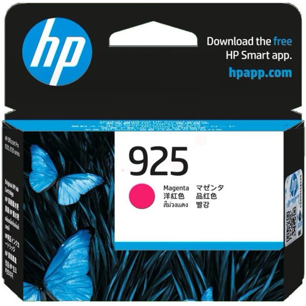 HP 4K0V7PE/925 Ink cartridge magenta. 400 pages ISO/IEC 19752 6ml for