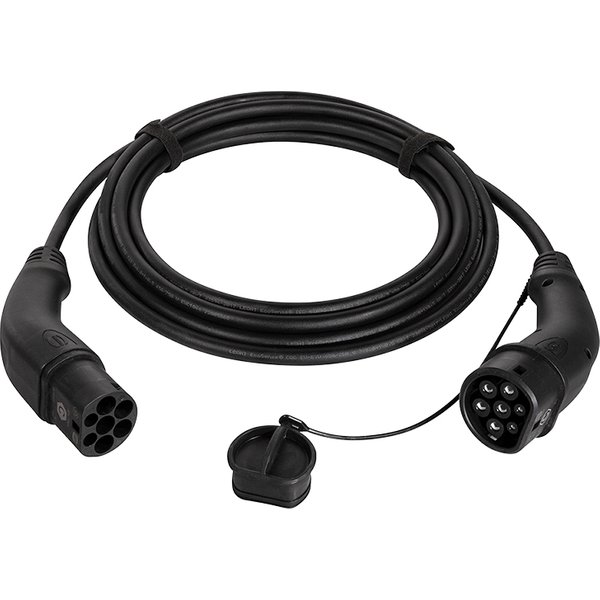 LogiLink EVC0103 electric vehicle charging cable Black Type 2 3 10 m