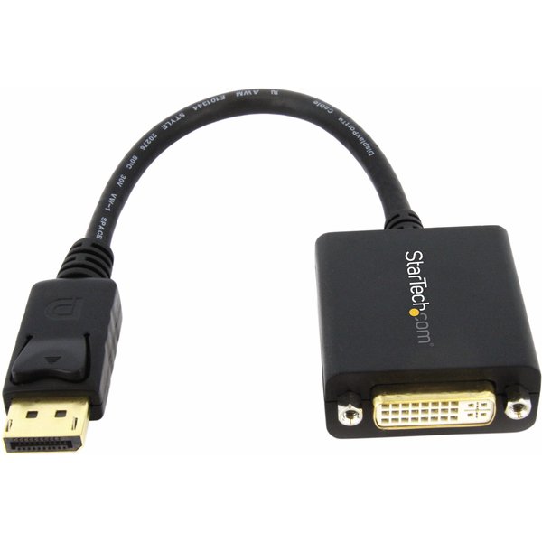 StarTech.com DisplayPort to DVI Adapter - DisplayPort to DVI-D Adapter