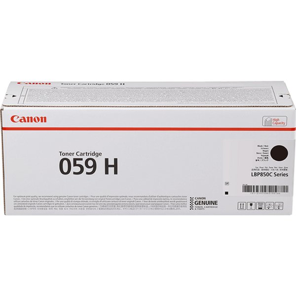 Canon 3627C001/059H Toner black. 15.5K pages ISO/IEC 19752 for Canon L