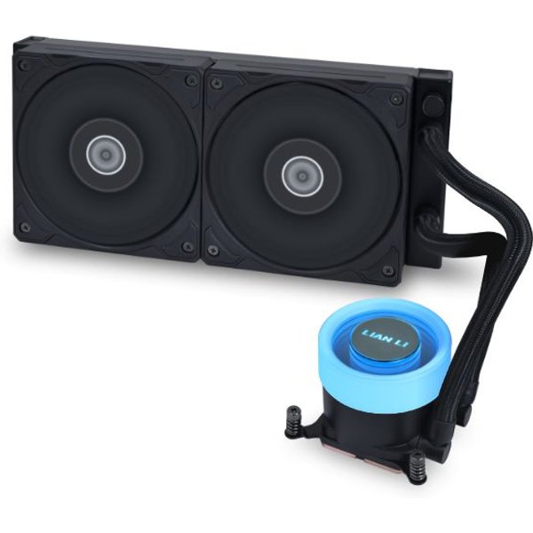 Lian Li GA II LITE Processor All-in-one liquid cooler 12 cm Black 1 pc(s)