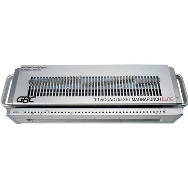GBC Magnapunch Elite 3:1 Round Wire Die Set
