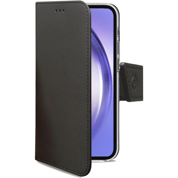 Celly WALLY1037 mobile phone case 16.3 cm (6.4") Flip case Black