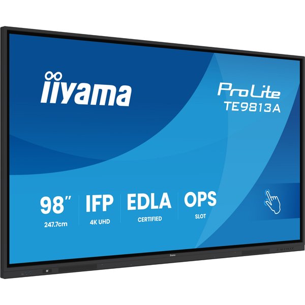 iiyama TE9813A-B2AG Signage Display Kiosk design 2.48 m (97.5") W