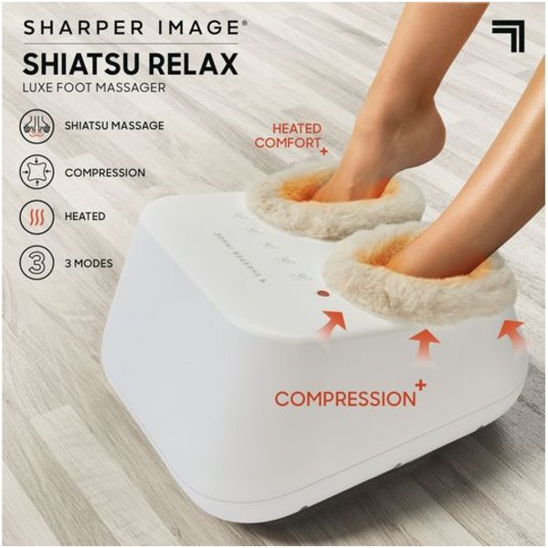 Sharper Image SHIATSU FOOT MASSAGER
