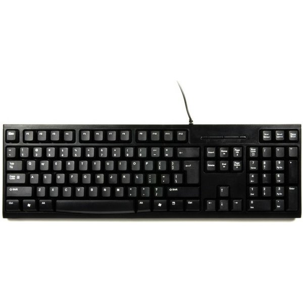 Port Designs 900753-UK keyboard Universal USB QWERTY UK English Black