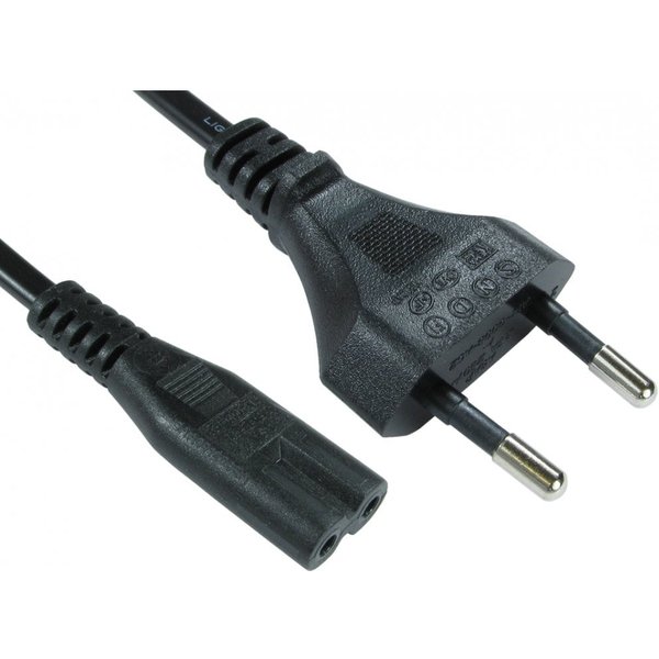 Cables Direct RB-295WH power cable Black 2 m C7 coupler