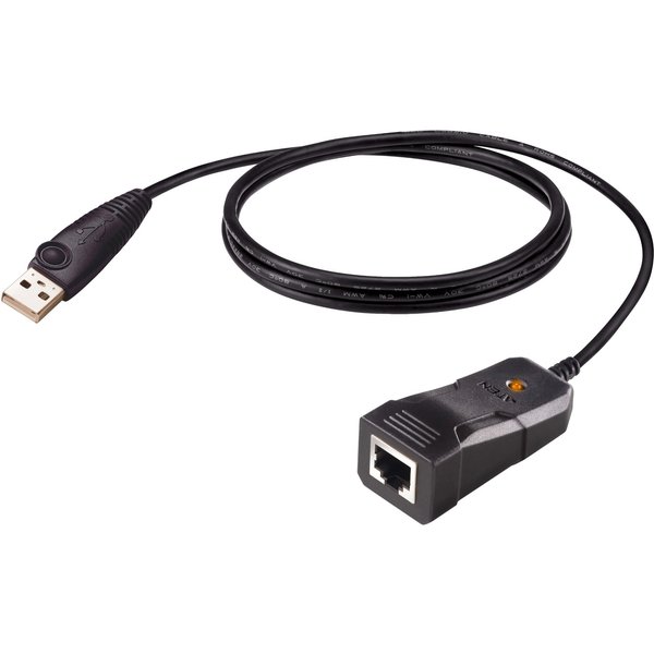 ATEN UC232BF serial cable Black 1.2 m USB Type-A RJ-45