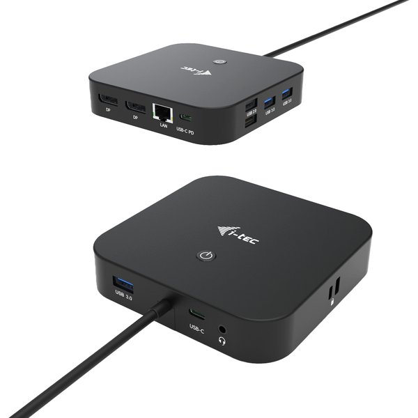 i-tec USB-C Dual Display Docking Station with Power Delivery 100 W