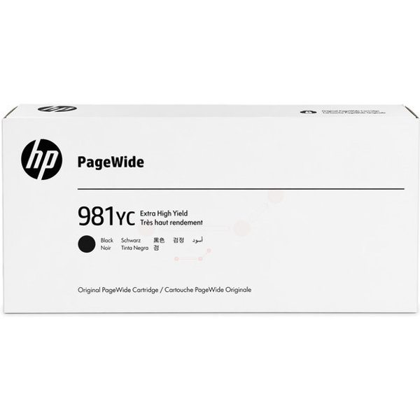 HP L0R20YC/981YC Ink cartridge black Contract. 21K pages 345ml for HP