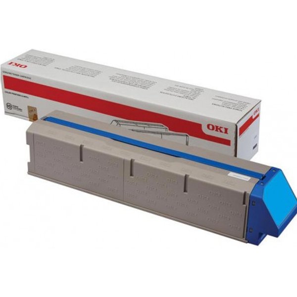 OKI 45536555 Toner cyan. 43K pages ISO/IEC 19752 for OKI Pro 9431/9541