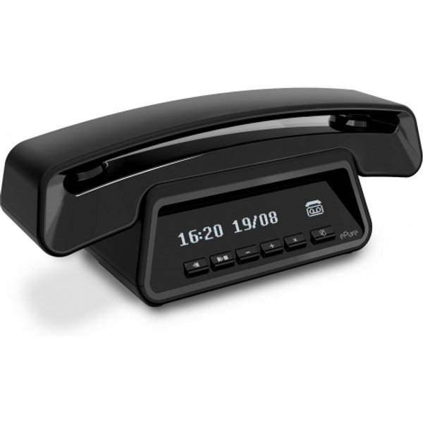 Alcatel ePure#3 Premium DECT telephone Caller ID Black