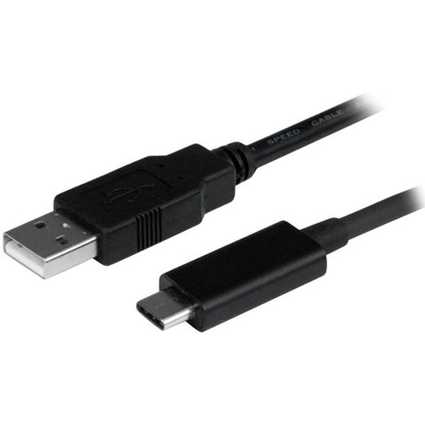 StarTech.com 3ft (1m) USB-A to USB-C Charging Cable, Charge & Sync, 3A, USB 2.0, USB-IF Certified - USB Charging Cord