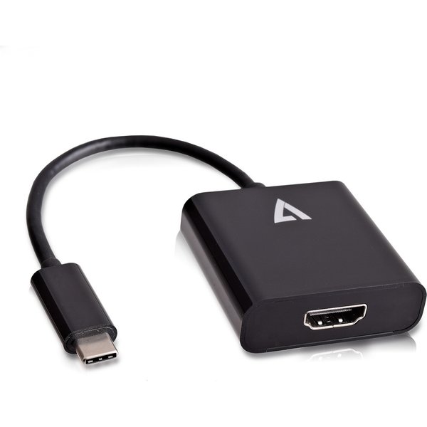 V7 USB-C male to HDMI female Adapter Black