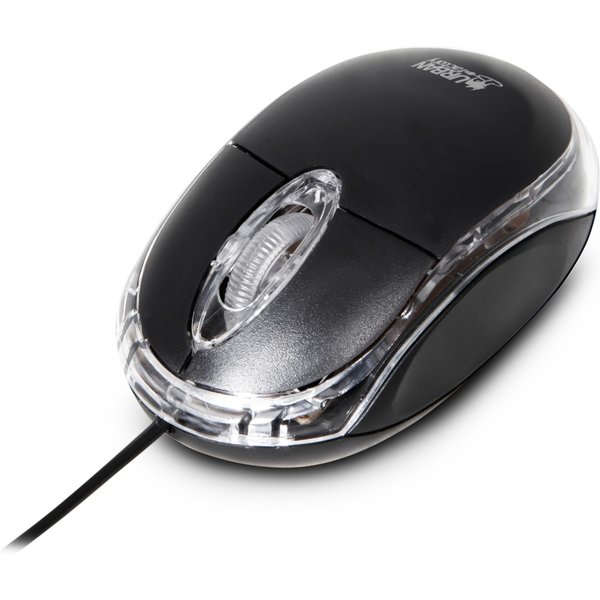 Urban Factory CRAZY SMALL MOUSE USB WIRED (BLACK)