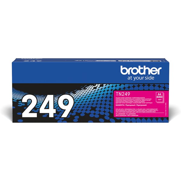Brother TN-249M Toner-kit magenta extra High-Capacity. 4K pages ISO/IE