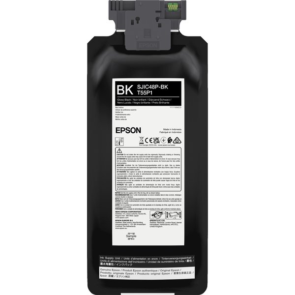 Epson C13T55P140/SJIC-48-P-BK Ink cartridge black 480ml for Epson Colo