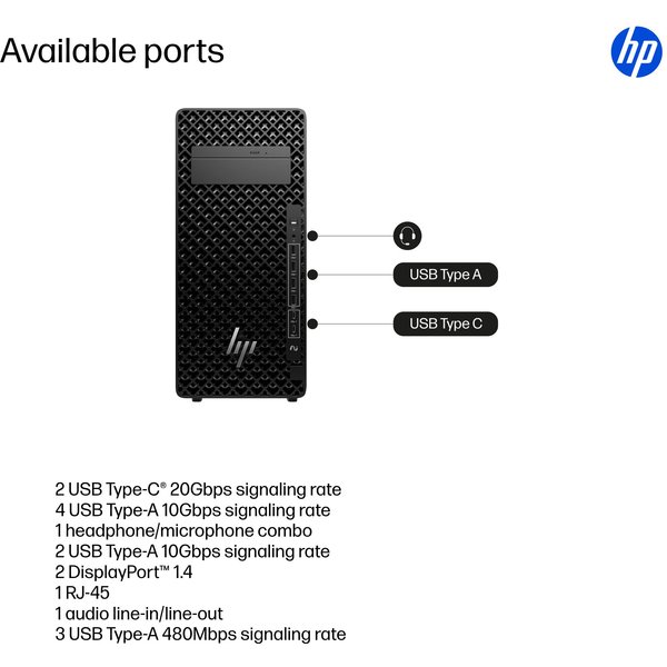 HP Z2 Tower G1i Wolf Pro Security Edition Intel Core Ultra 9 285K 128