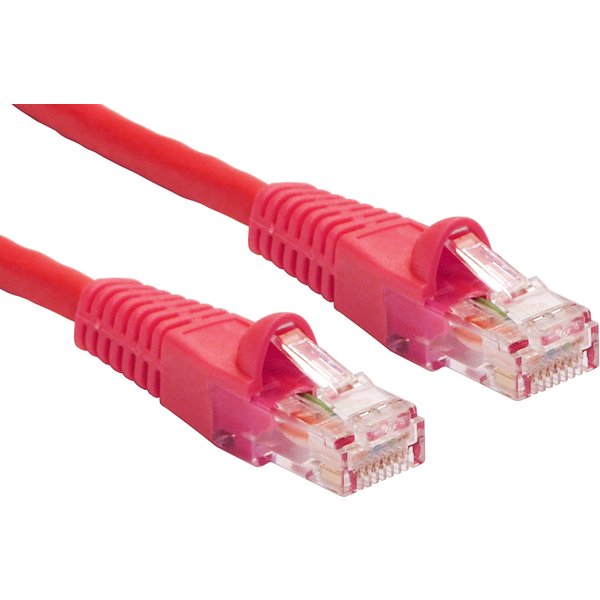 Cables Direct B6LZ-605R networking cable Red 5 m Cat6 U/UTP (UTP)