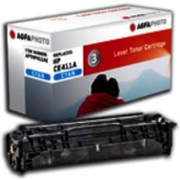 AgfaPhoto APTHP411AE toner cartridge Cyan 1 pc(s)