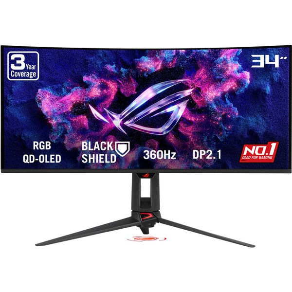 ASUS ROG Swift OLED PG34WCDN computer monitor 86.4 cm (34") 3440
