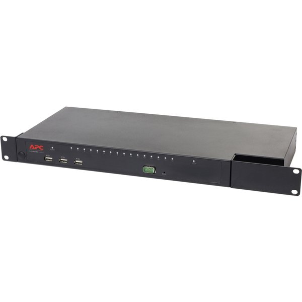 APC KVM1116R KVM switch Rack mounting Black