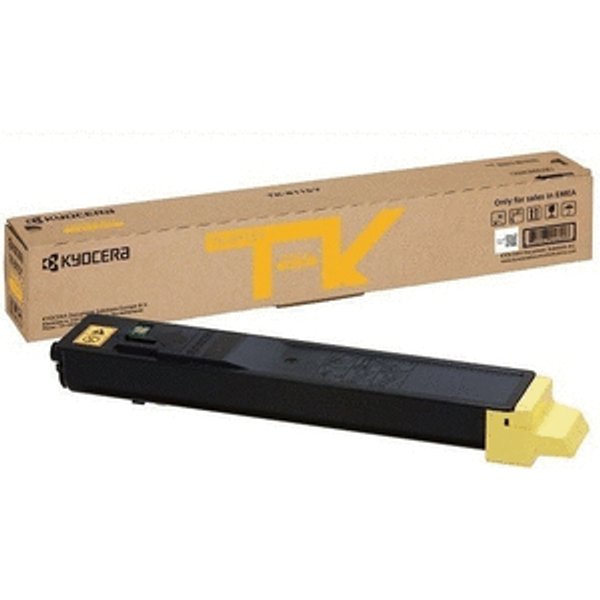 Kyocera 1T02P3ANL0/TK-8115Y Toner-kit yellow. 6K pages ISO/IEC 19752 f