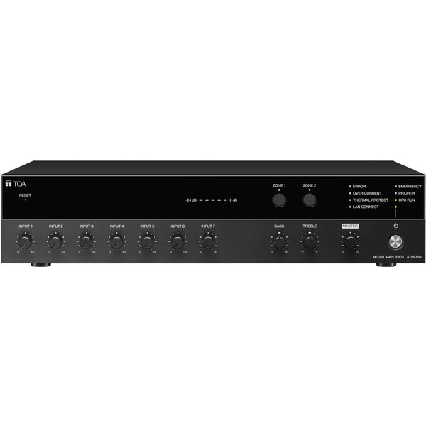 TOA A-3648D audio mixer 4 channels 20 - 20000 Hz