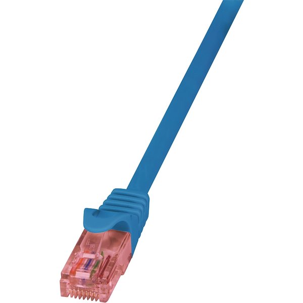 LogiLink 10m. Cat6 networking cable Blue U/UTP (UTP)
