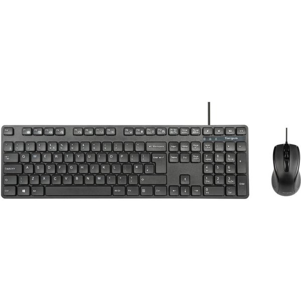 Targus AKM622FR keyboard Mouse included Universal USB AZERTY French Bl