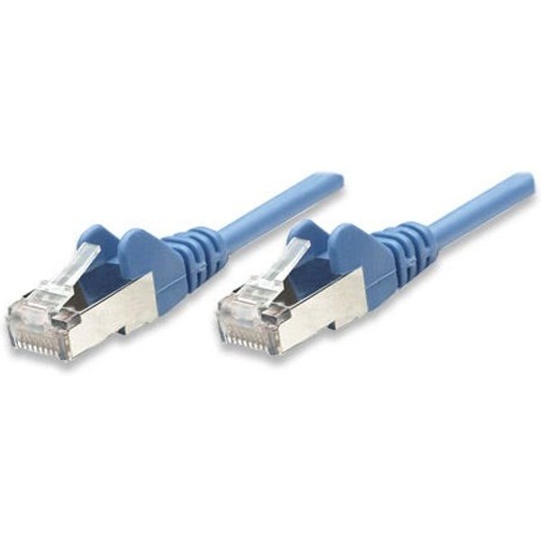 Intellinet Network Patch Cable. Cat5e. 15m. Blue. CCA. SF/UTP. PVC. RJ