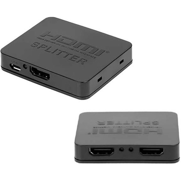 FDL 2 WAY HIGH SPEED HDMI 1.4 SPLITTER - 4K @ 30Hz