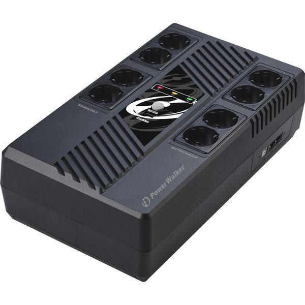 PowerWalker VI 600 MS Line-Interactive 0.6 kVA 360 W 8 AC outlet(s)
