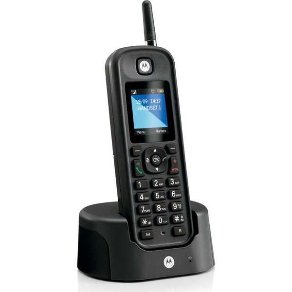 Motorola O201 DECT telephone Caller ID Black