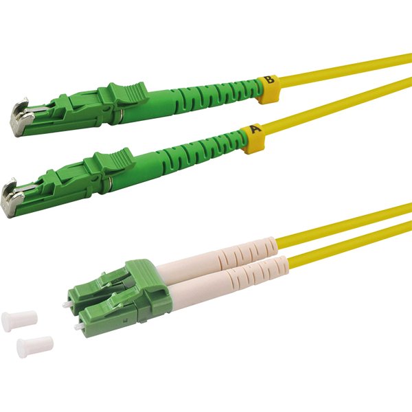 LogiLink FP0EL03 InfiniBand/fibre optic cable 3 m E-2000 (LSH) LC Yell