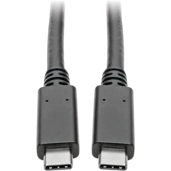 Tripp Lite U420-006 USB-C Cable (M/M) - USB 3.2, Gen 1 (5 Gbps), Thunderbolt 3 Compatible, 6 ft. (1.83 m)