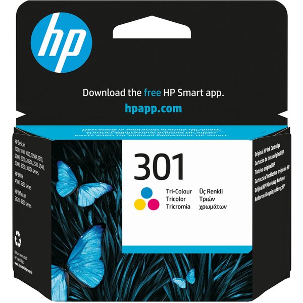 HP CH562EE/301 Printhead cartridge color. 150 pages ISO/IEC 24711 3ml