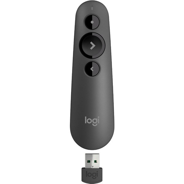 Logitech 910-006518 wireless presenter Bluetooth/RF Graphite