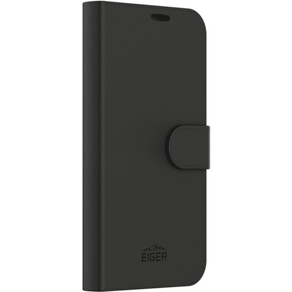 EIGER EGCA00716 mobile phone case 15.8 cm (6.2") Wallet case Blac