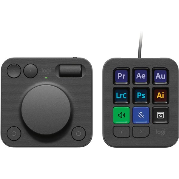 Logitech MX Creative Console Keypad Bluetooth/USB Graphite