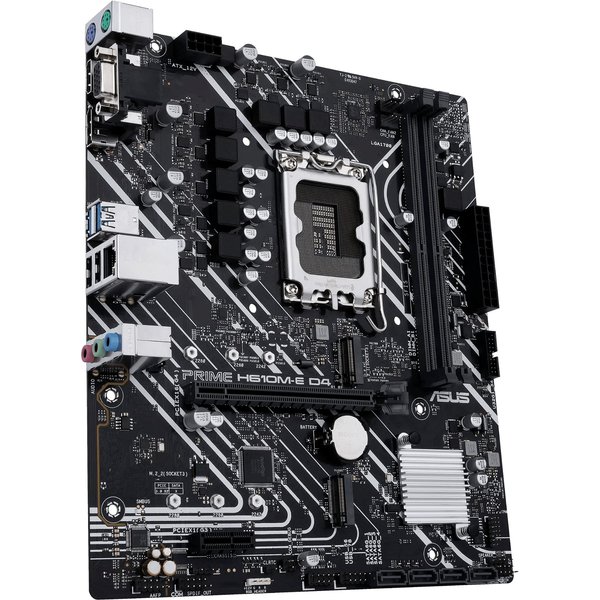 ASUS PRIME H610M-E D4-CSM Intel LGA 1700 Intel Celeron Intel Core i3 Intel Core i5 Intel Core i7 Intel Core i9 Intel Pentium LGA 1700 DDR4-SDRAM 64 GB