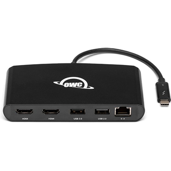 OWC Thunderbolt 3 mini Dock Wired Black