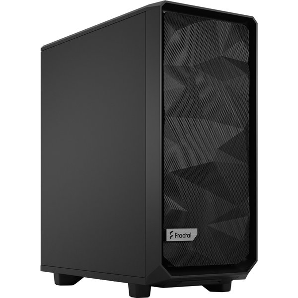 Fractal Design Meshify 2 Compact Tower PC Black ATX micro ATX Mini-ITX Steel Tempered glass Gaming