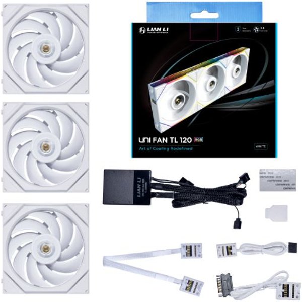 Lian Li UNI FAN TL Computer case 12 cm White