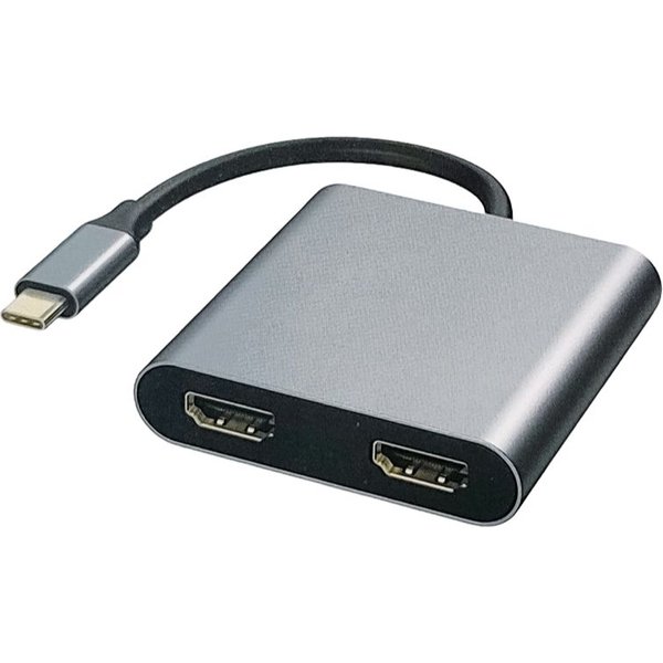 FDL USB TYPE C TO DUAL HDMI 2.0 ADAPTOR CABLE M/F/F