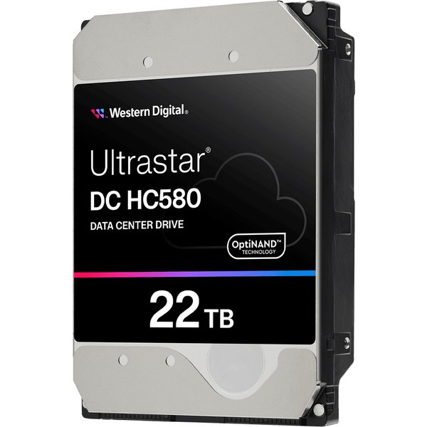 Western Digital Ultrastar DC HC580 internal hard drive 22 TB 7200 RPM